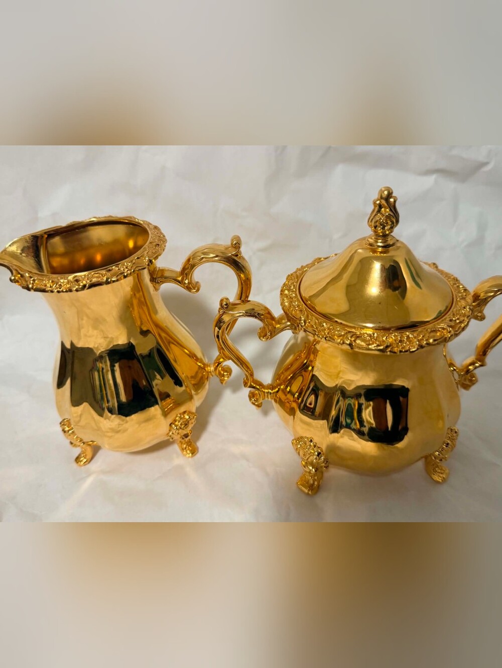Vintage Contess International Silver Co. #6204 Rococo Silver Plate Very Clean